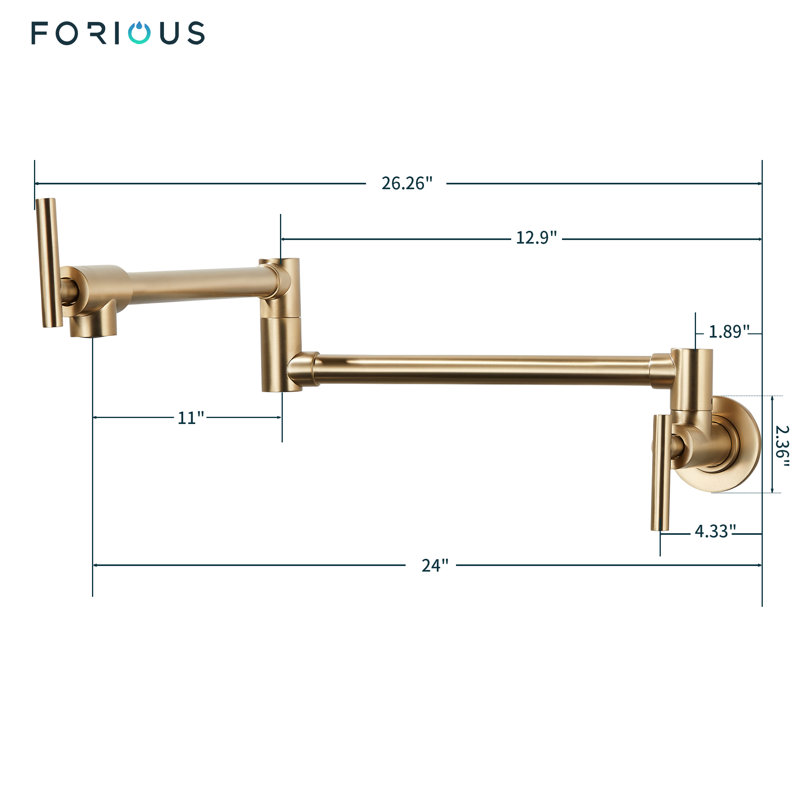 FORIOUS Kitchen Faucet & Reviews Wayfair